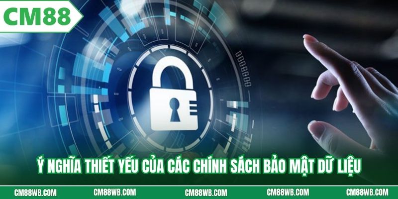 Ý nghĩa thiết yếu của các chính sách bảo mật dữ liệu